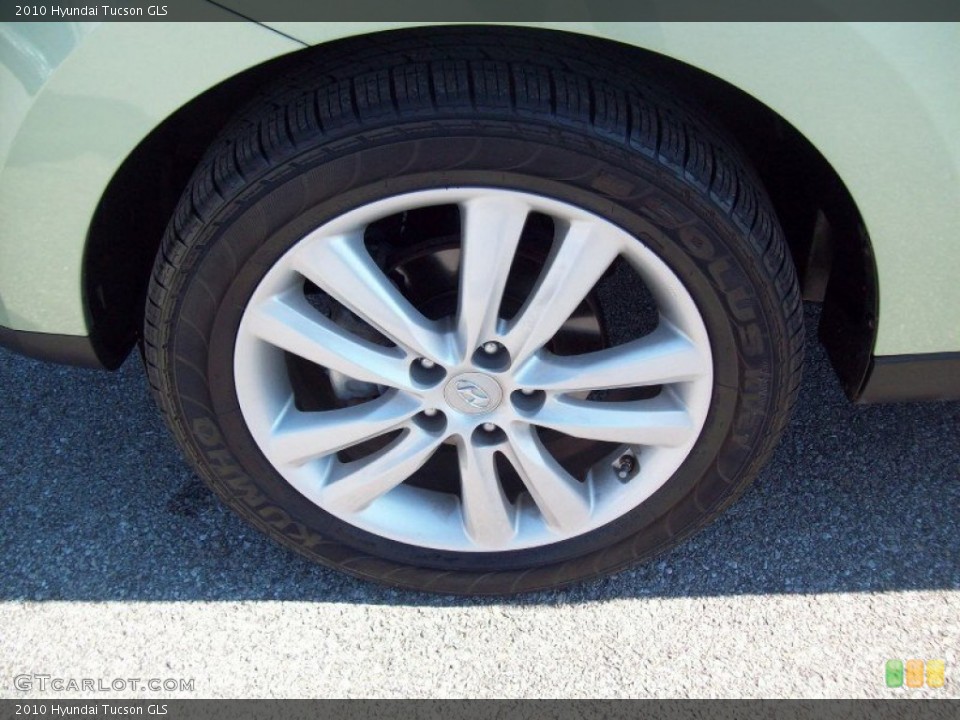 2010 Hyundai Tucson GLS Wheel and Tire Photo #55964685