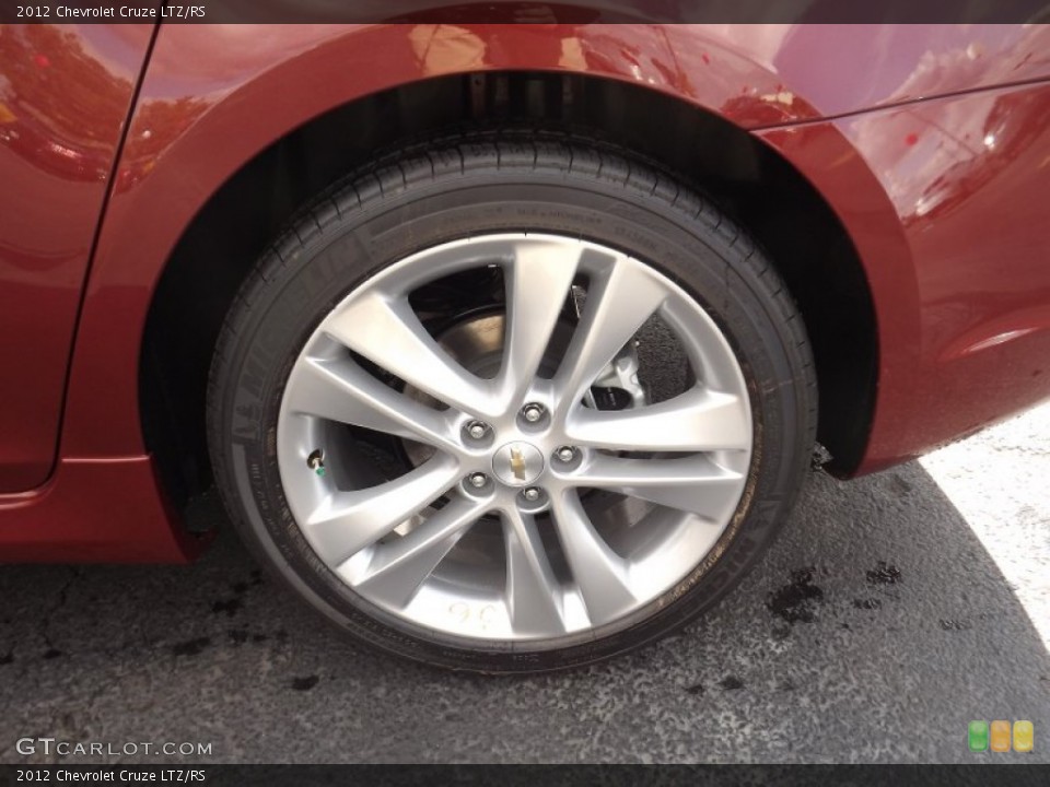 2012 Chevrolet Cruze LTZ/RS Wheel and Tire Photo #55966899