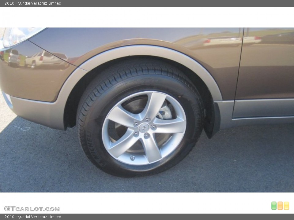 2010 Hyundai Veracruz Limited Wheel and Tire Photo #55976626