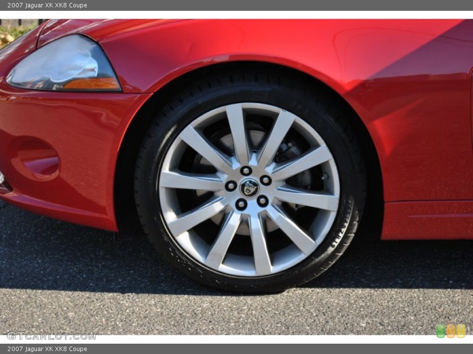 2007 Jaguar XK XK8 Coupe Wheel and Tire Photo #55987114