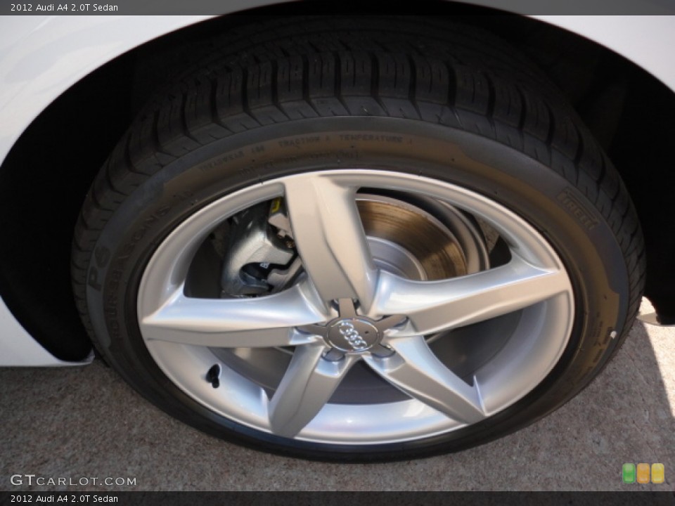 2012 Audi A4 2.0T Sedan Wheel and Tire Photo #55990444