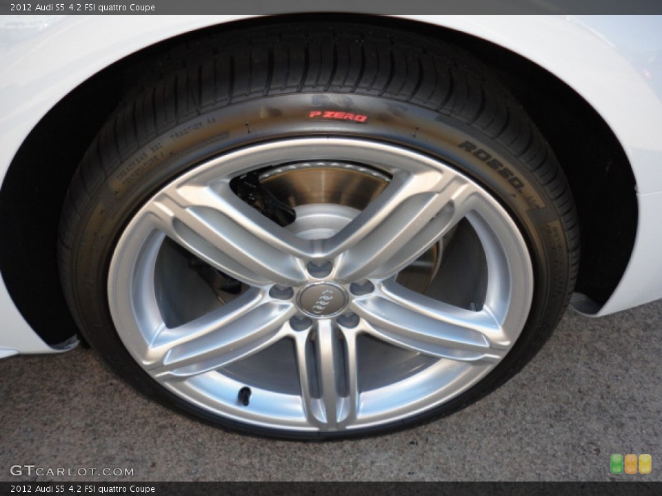 2012 Audi S5 4.2 FSI quattro Coupe Wheel and Tire Photo #55990771