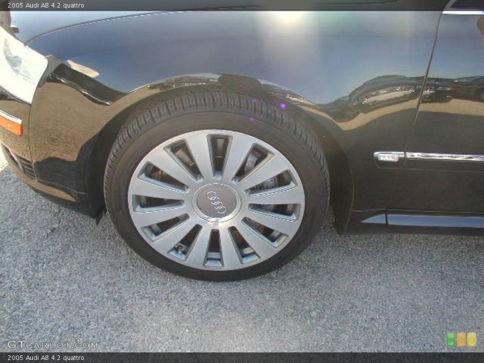 2005 Audi A8 4.2 quattro Wheel and Tire Photo #55994143
