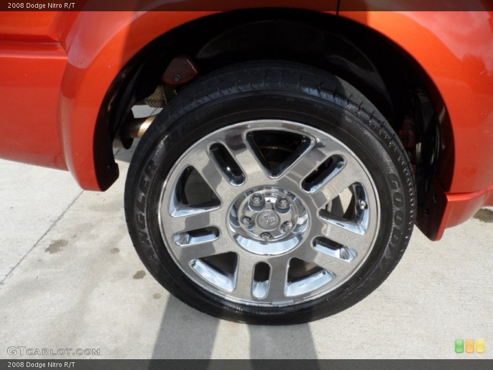 2008 Dodge Nitro R/T Wheel and Tire Photo #55996456