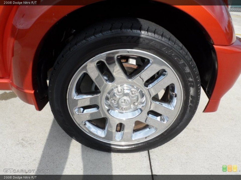 2008 Dodge Nitro R/T Wheel and Tire Photo #55996465
