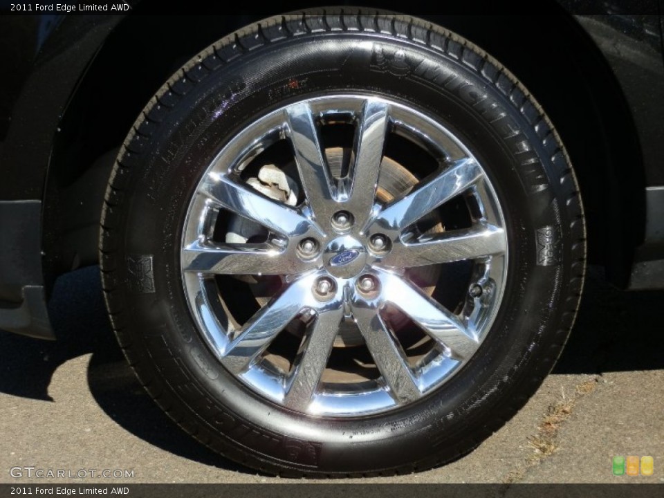 2011 Ford Edge Limited AWD Wheel and Tire Photo #55997869