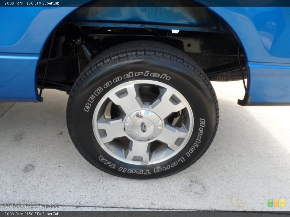 2009 Ford F150 STX SuperCab Wheel and Tire Photo #55999022