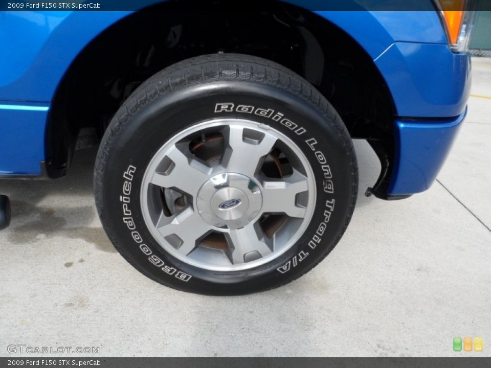 2009 Ford F150 STX SuperCab Wheel and Tire Photo #55999041