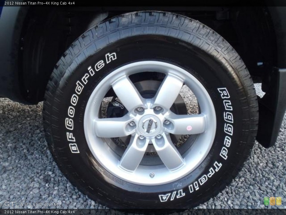 Nissan titan wheel specs
