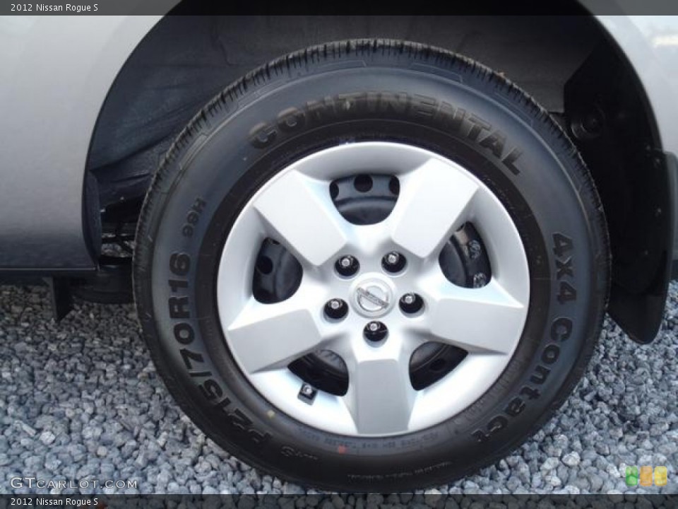 2012 Nissan Rogue Wheels and Tires