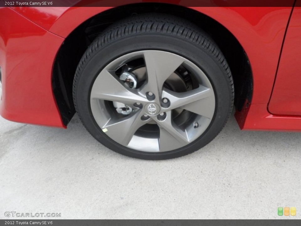 2012 Toyota Camry SE V6 Wheel and Tire Photo #56002417