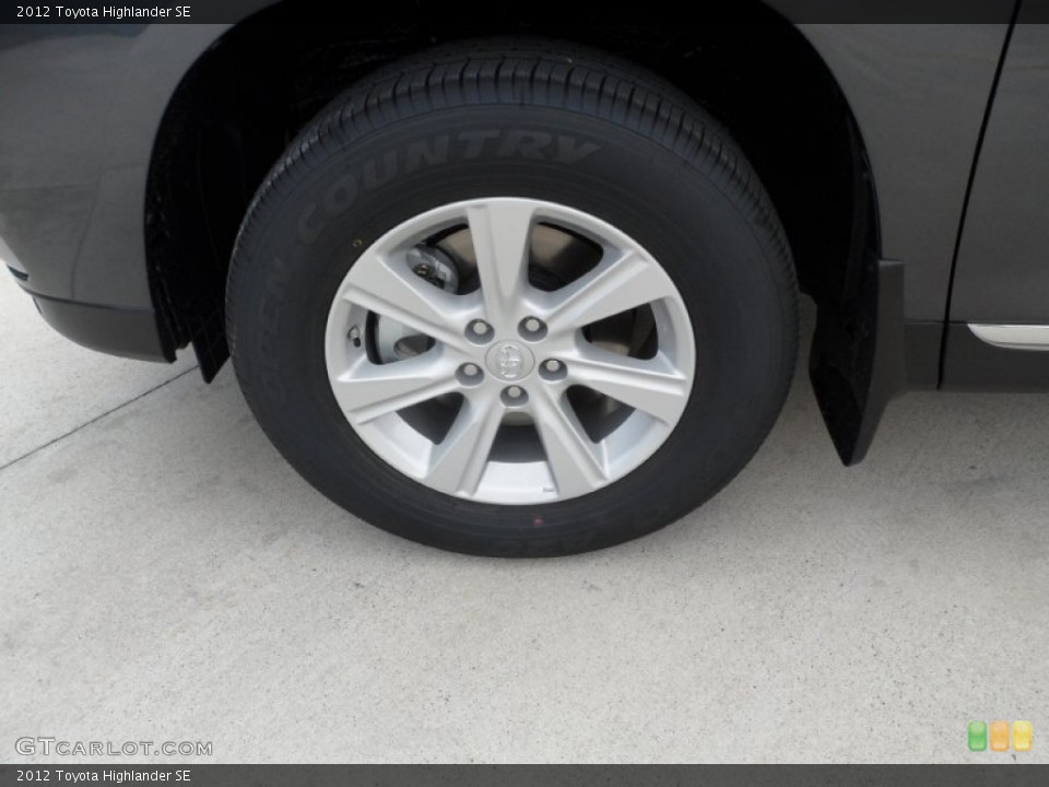 2012 Toyota Highlander SE Wheel and Tire Photo #56003347