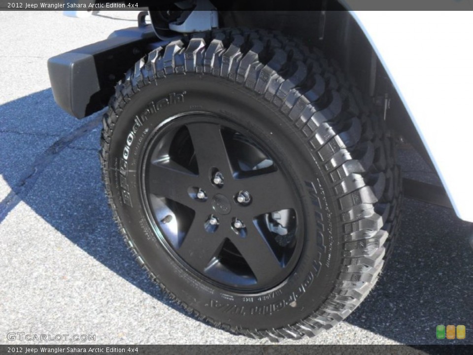 2012 Jeep Wrangler Sahara Arctic Edition 4x4 Wheel and Tire Photo #56003554
