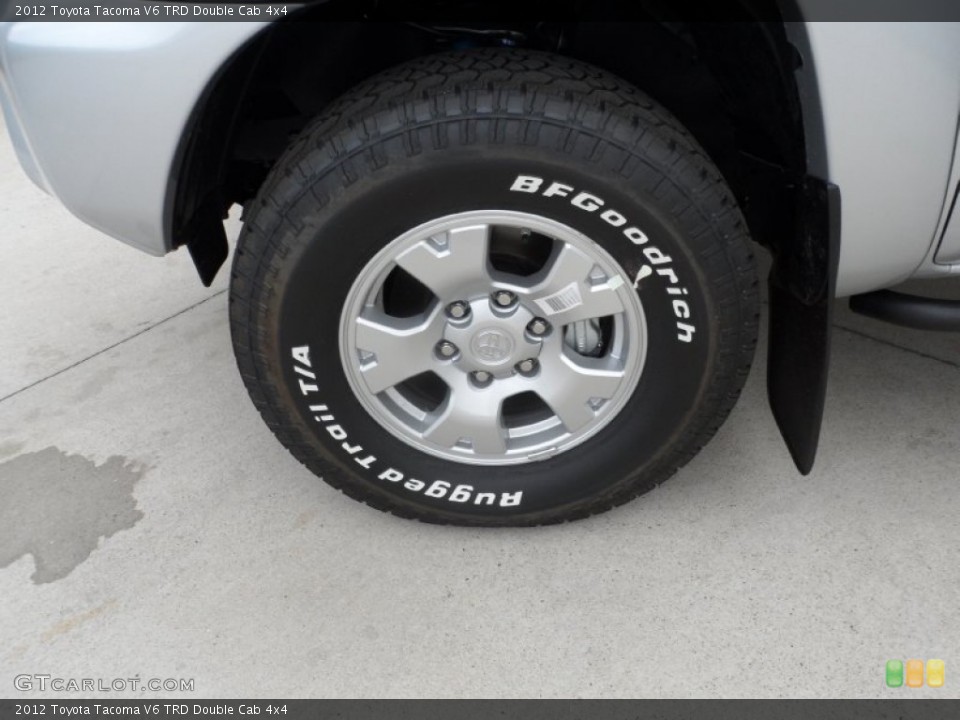 2012 Toyota Tacoma V6 TRD Double Cab 4x4 Wheel and Tire Photo #56004409