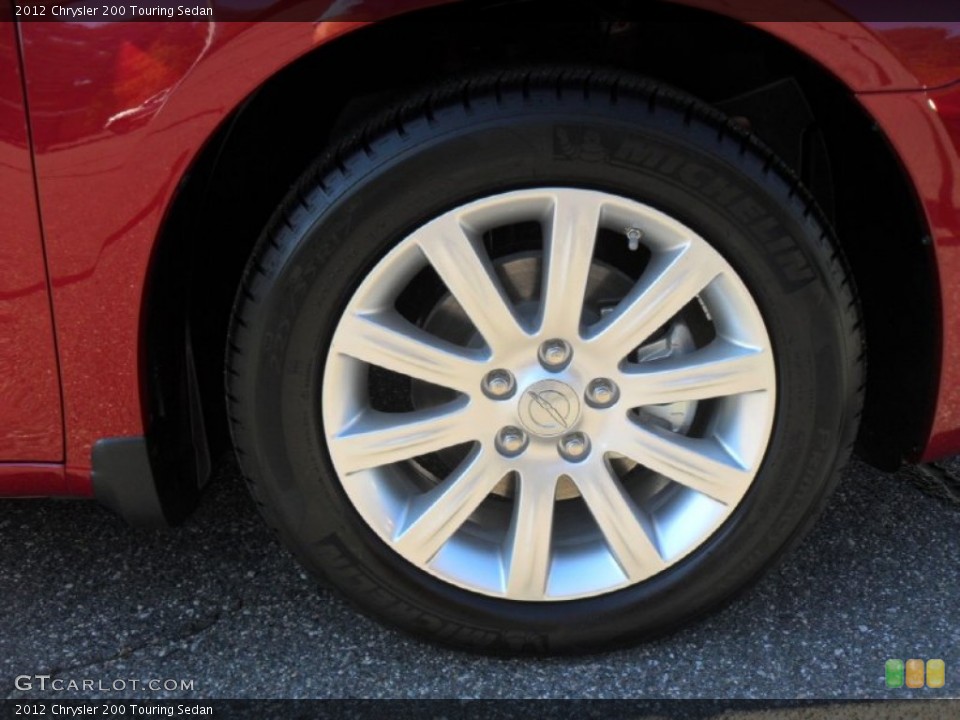 2012 Chrysler 200 Touring Sedan Wheel and Tire Photo #56004457