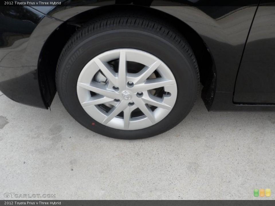 2012 Toyota Prius v Three Hybrid Wheel and Tire Photo #56005726