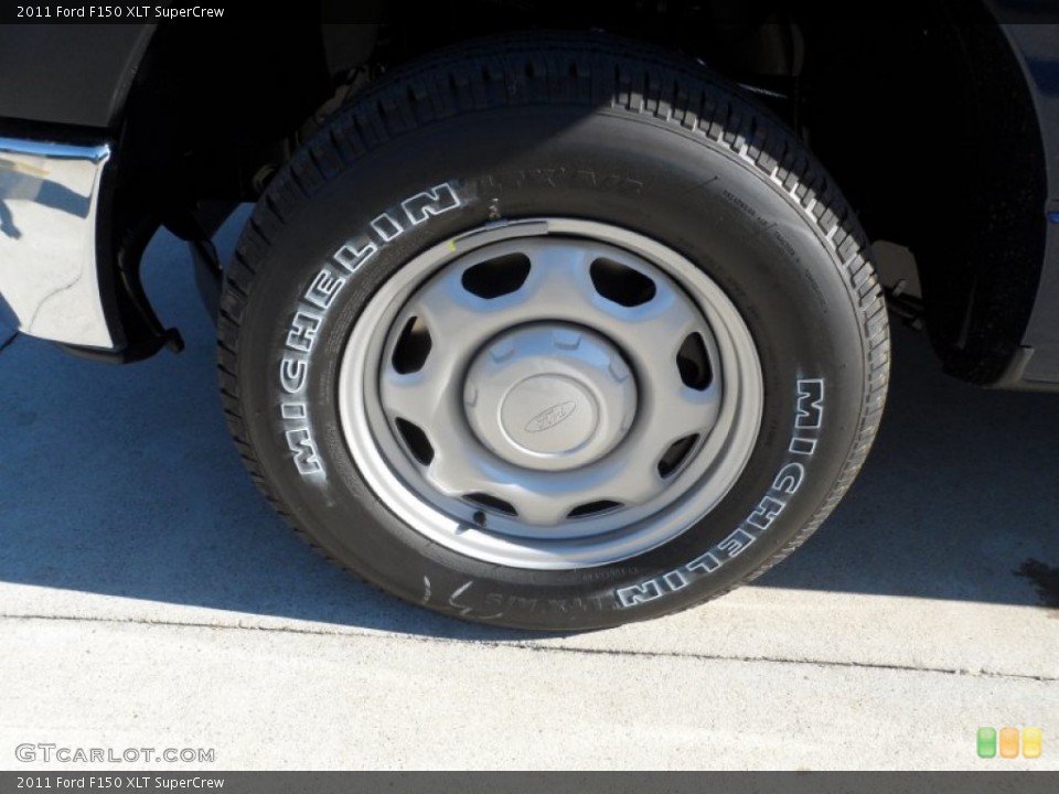 2011 Ford F150 XLT SuperCrew Wheel and Tire Photo #56006800