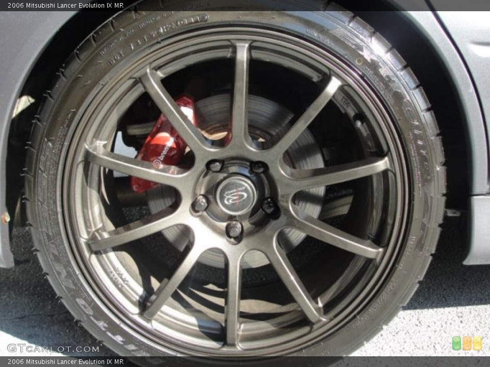 2006 Mitsubishi Lancer Evolution Custom Wheel and Tire Photo #56009311