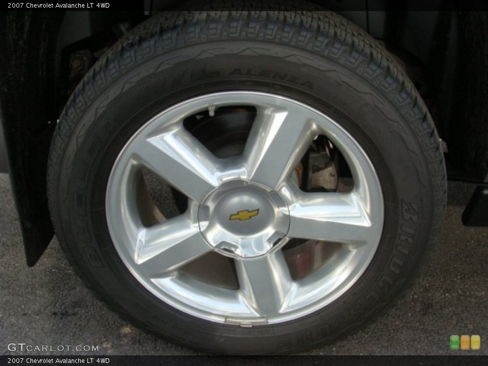 2007 Chevrolet Avalanche LT 4WD Wheel and Tire Photo #56014955