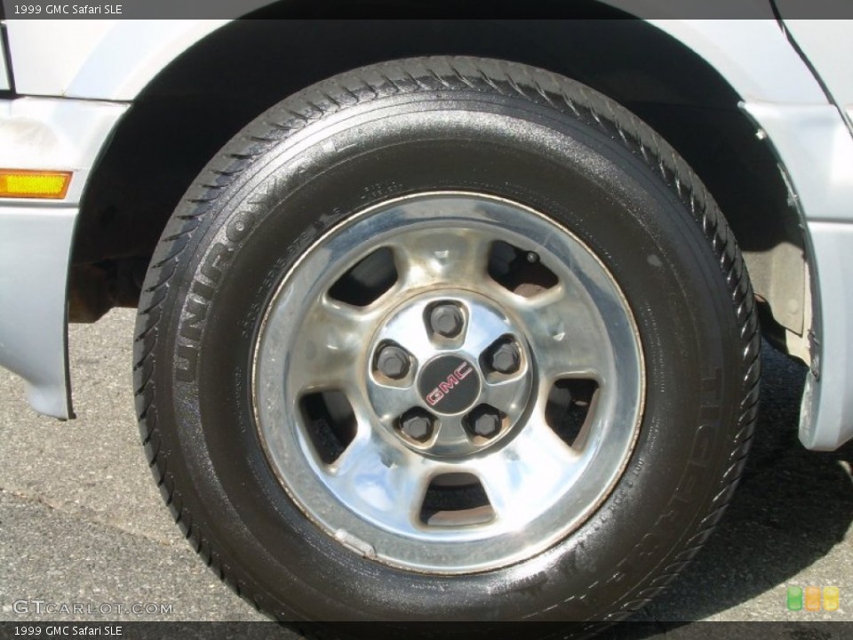 1999 GMC Safari SLE Wheel and Tire Photo #56015594