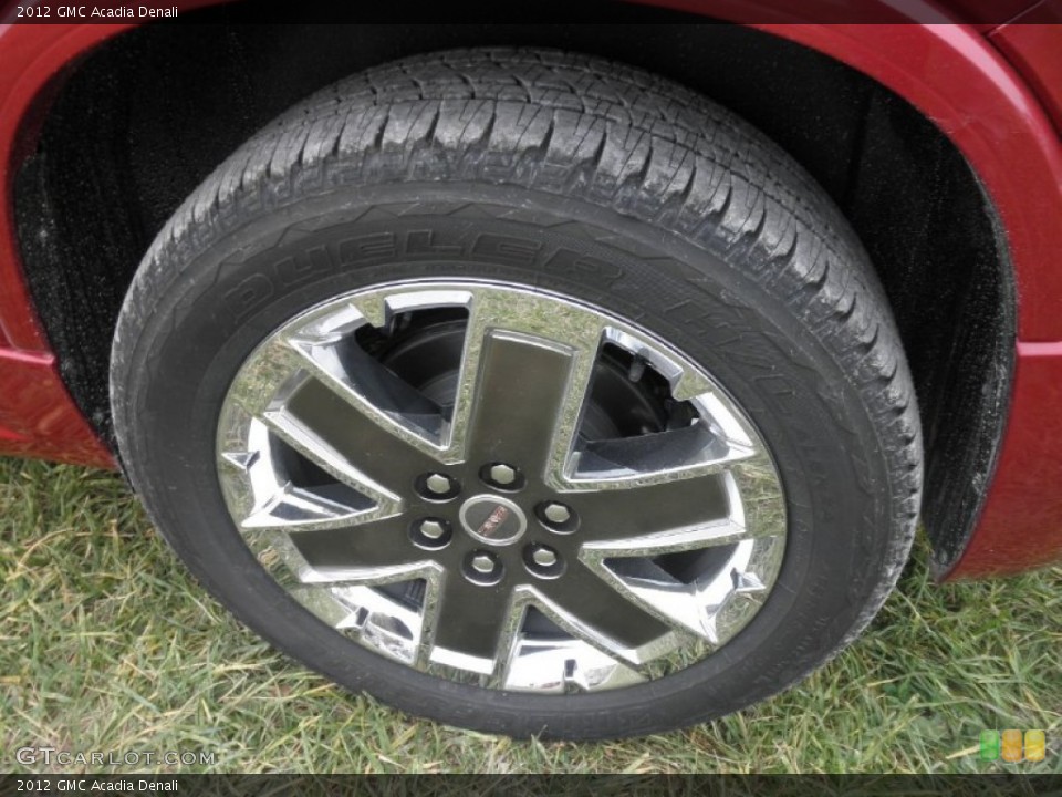 2012 GMC Acadia Denali Wheel and Tire Photo #56023082