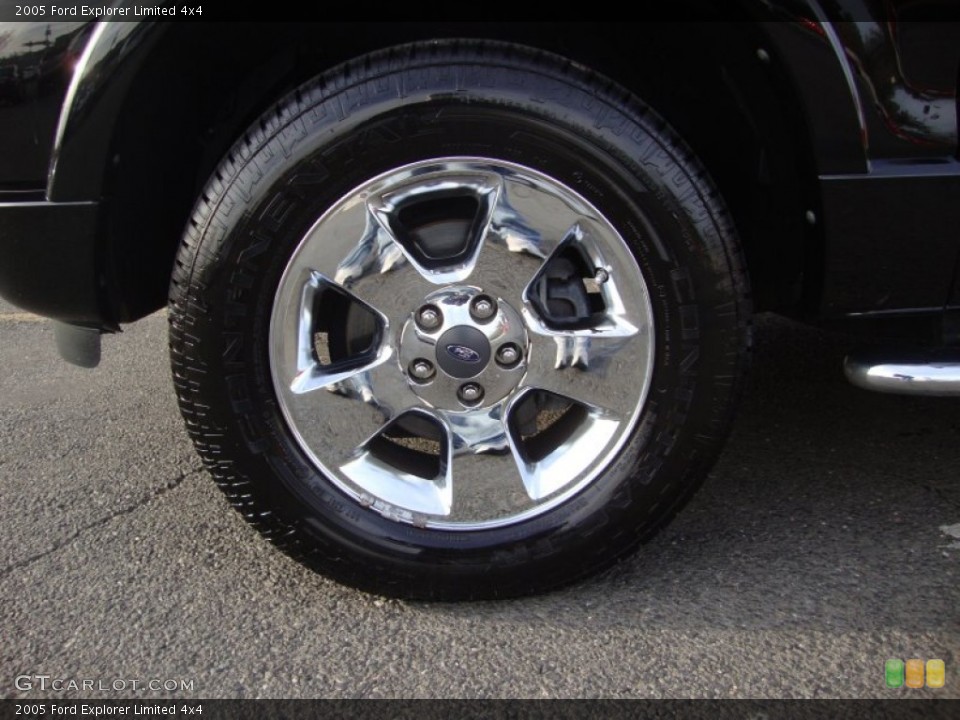 2005 Ford Explorer Limited 4x4 Wheel and Tire Photo #56034971