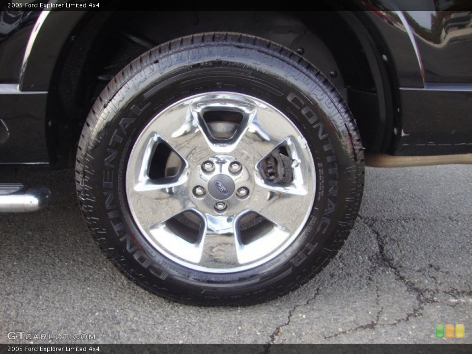 2005 Ford Explorer Limited 4x4 Wheel and Tire Photo #56034974