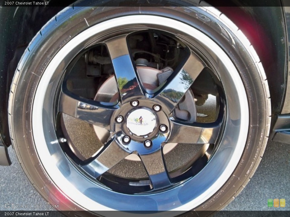 2007 Chevrolet Tahoe Custom Wheel and Tire Photo #56035448