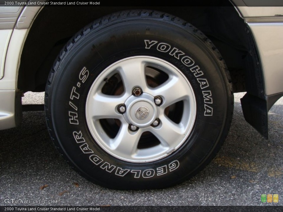 2000 Toyota Land Cruiser  Wheel and Tire Photo #56035799
