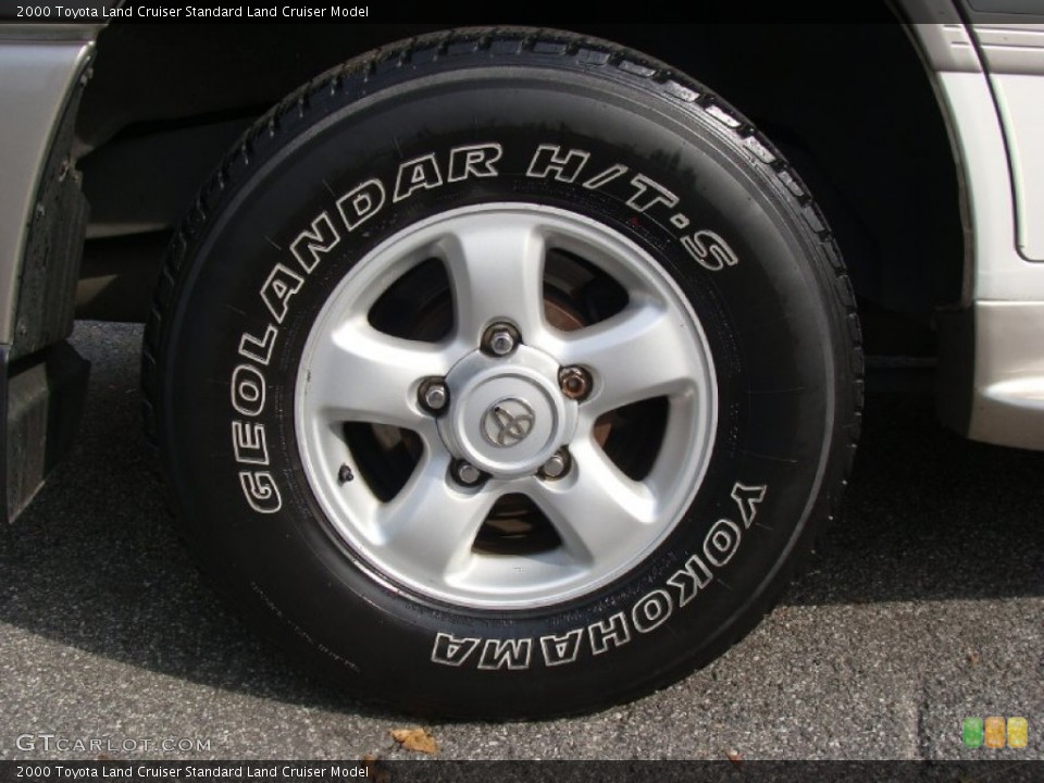 2000 Toyota Land Cruiser  Wheel and Tire Photo #56035808
