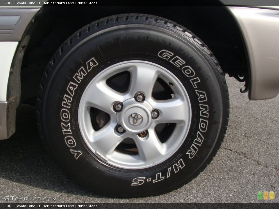 2000 Toyota Land Cruiser  Wheel and Tire Photo #56035817
