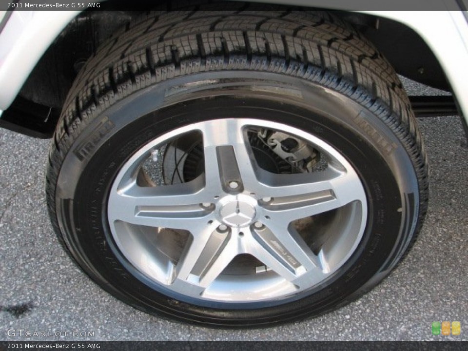2011 Mercedes-Benz G 55 AMG Wheel and Tire Photo #56037882