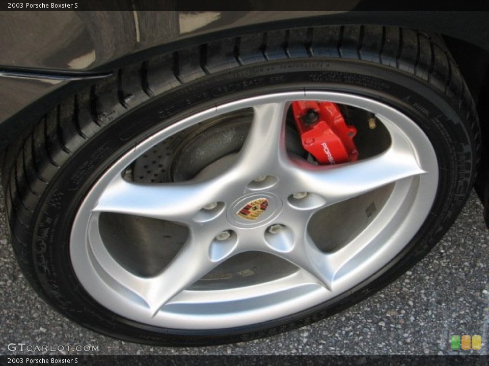 2003 Porsche Boxster S Wheel and Tire Photo #56038282
