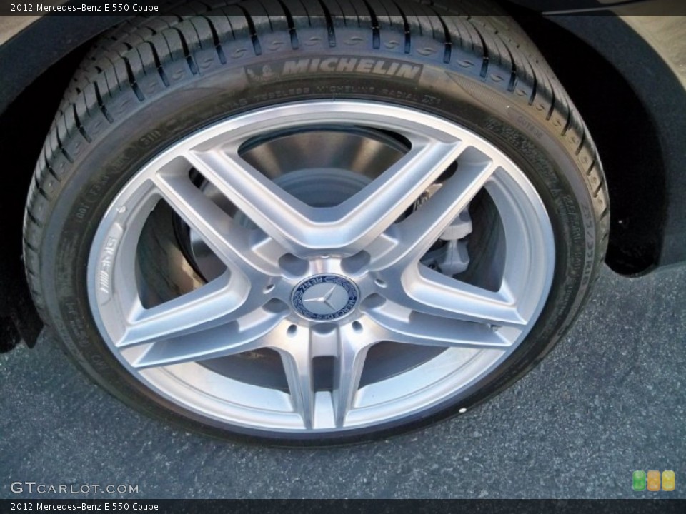 2012 Mercedes-Benz E 550 Coupe Wheel and Tire Photo #56045876