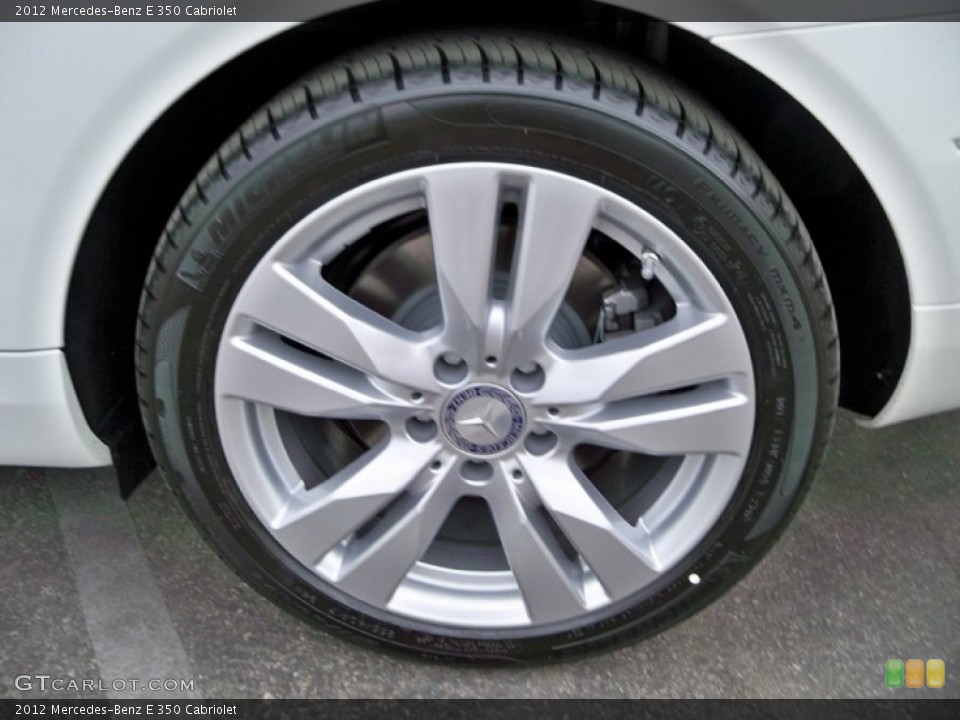 2012 Mercedes-Benz E 350 Cabriolet Wheel and Tire Photo #56046738