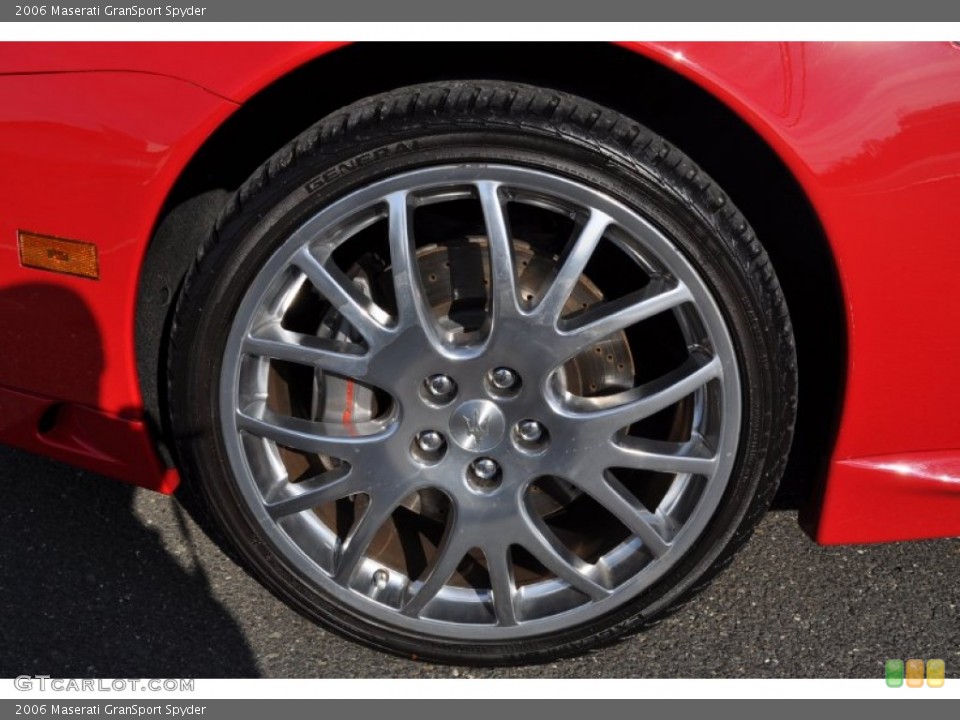 2006 Maserati GranSport Spyder Wheel and Tire Photo #56049341
