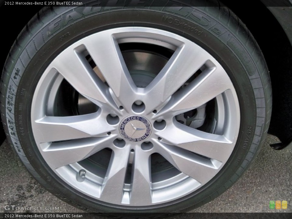 2012 Mercedes-Benz E 350 BlueTEC Sedan Wheel and Tire Photo #56051216