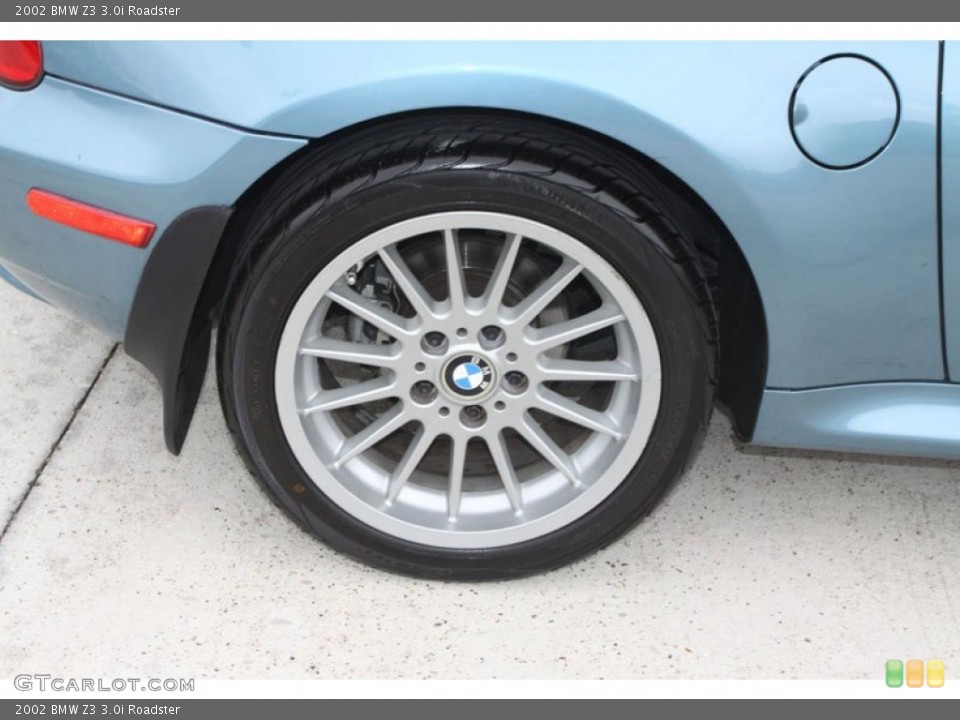 2002 BMW Z3 3.0i Roadster Wheel and Tire Photo #56051381