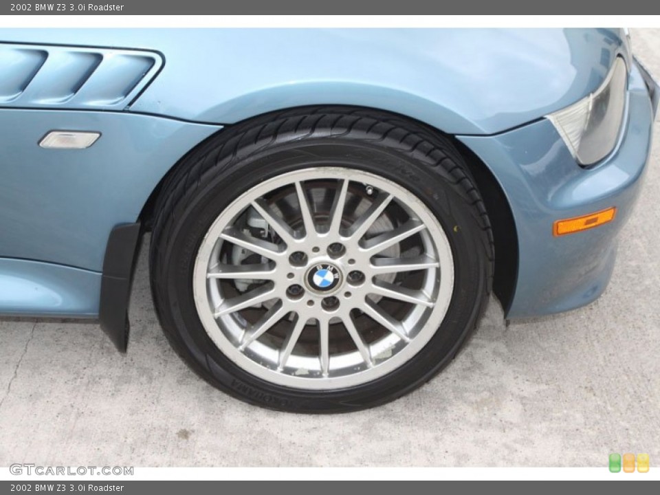 2002 BMW Z3 3.0i Roadster Wheel and Tire Photo #56051390