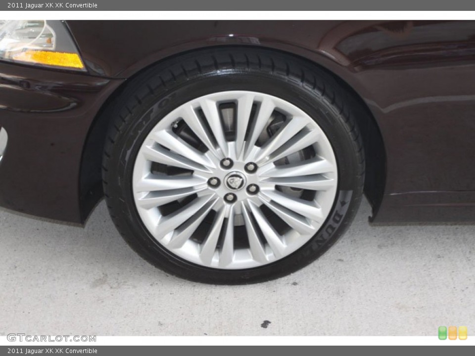 2011 Jaguar XK XK Convertible Wheel and Tire Photo #56051636