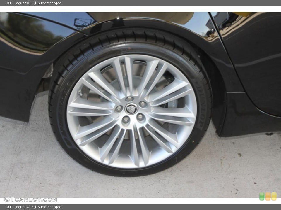 2012 Jaguar XJ XJL Supercharged Wheel and Tire Photo #56055157