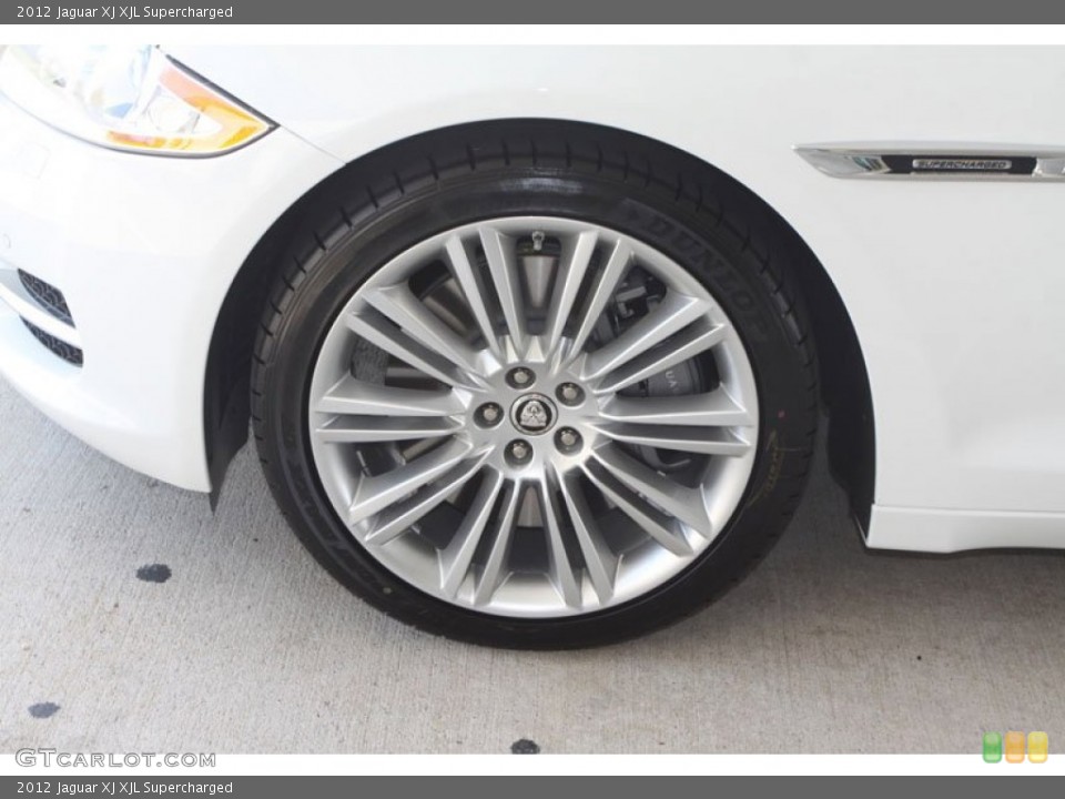 2012 Jaguar XJ XJL Supercharged Wheel and Tire Photo #56055605