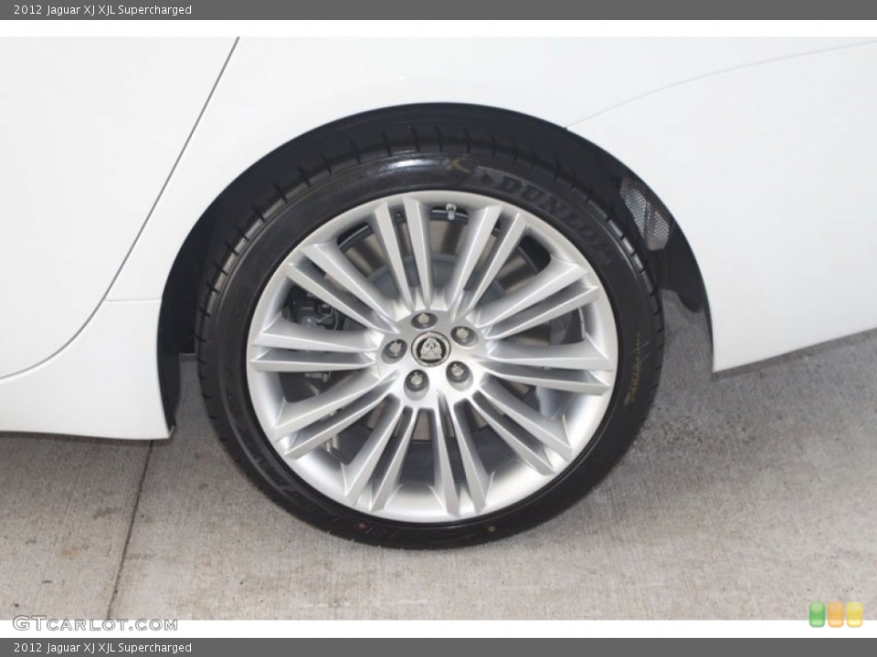 2012 Jaguar XJ XJL Supercharged Wheel and Tire Photo #56055614