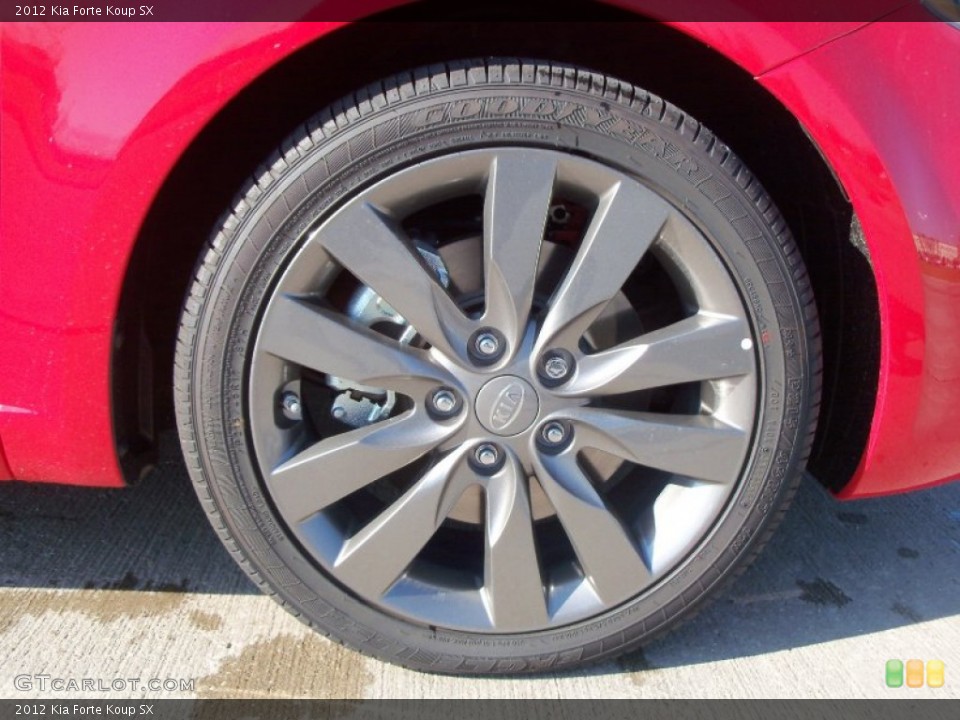 2012 Kia Forte Koup SX Wheel and Tire Photo #56055640