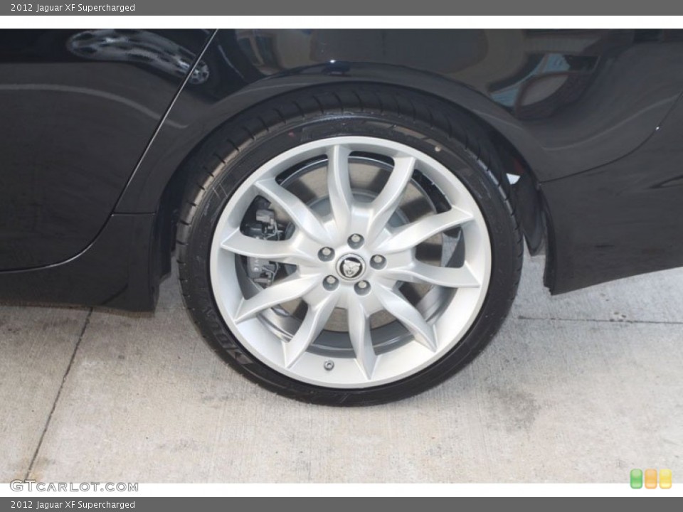 2012 Jaguar XF Supercharged Wheel and Tire Photo #56056235
