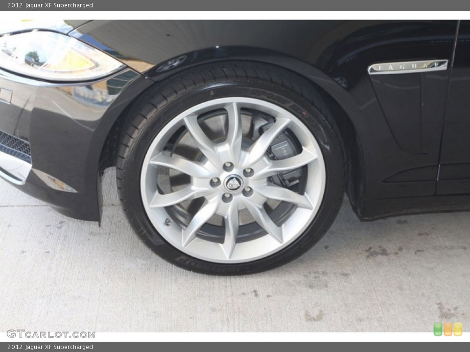 2012 Jaguar XF Supercharged Wheel and Tire Photo #56056244