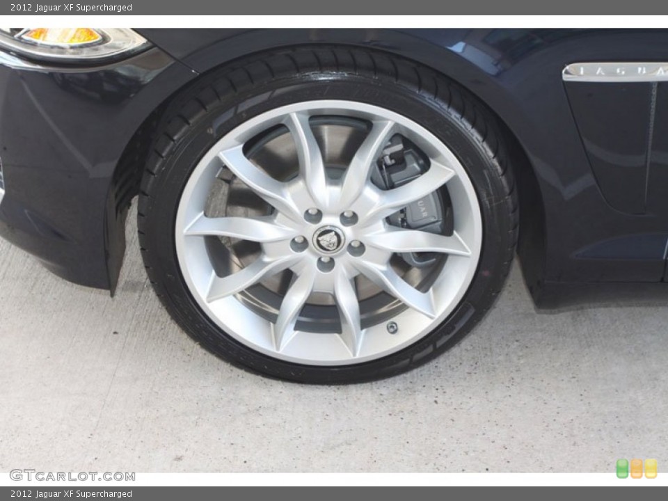 2012 Jaguar XF Supercharged Wheel and Tire Photo #56056553