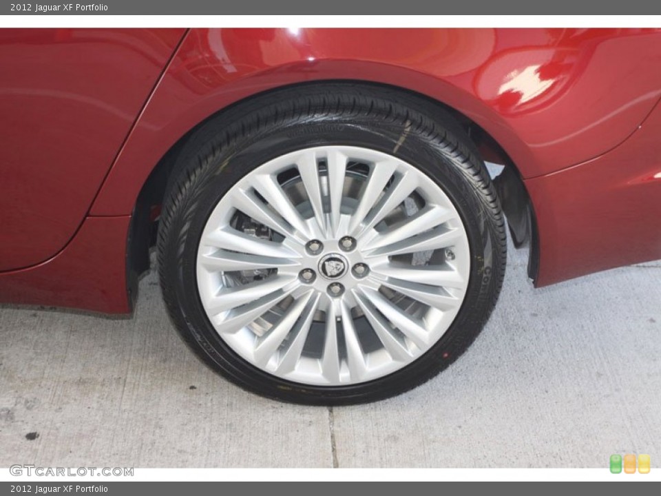 2012 Jaguar XF Portfolio Wheel and Tire Photo #56058327