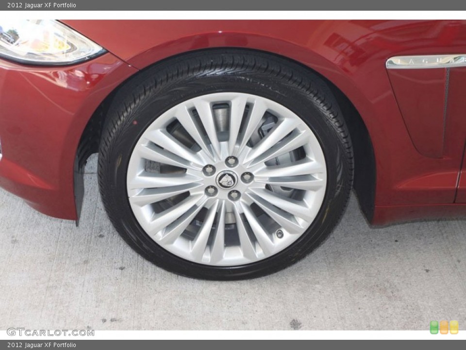 2012 Jaguar XF Portfolio Wheel and Tire Photo #56058341