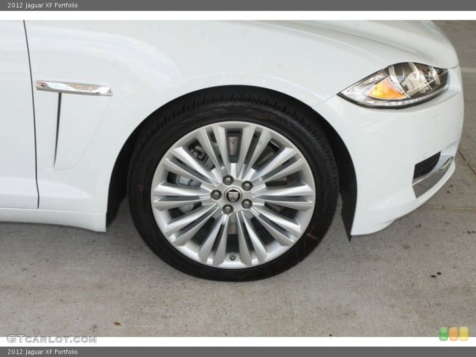2012 Jaguar XF Portfolio Wheel and Tire Photo #56059277